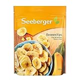 Seeberger Bananenchips: Frische Bananenscheiben in feinem Kokosöl zu...