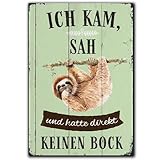 LANOLU Kühlschrankmagnete lustig- Faultier, SAH, kam, Bock - lustige...
