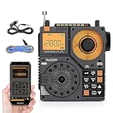 Raddy RF320 Kurzwellenradio mit App-Steuerung, FM/AM/VHF/SW/AIR-Empfänger...