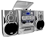 Karcher KA 5300 Kompaktanlage mit CD-Player, Schallplattenspieler,...