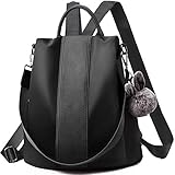 CHARMORE Damen Rucksack Wasserdichte Nylon Schultasche Anti Diebstahl...