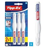 Tipp-Ex Korrekturstift Shake 'n Squeeze, je 8ml, 3er Pack, Ideal für das...
