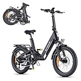 ENGWE E Bike mit APP, ebike 48V 13.5Ah Akku bis 135km, Drehmomentsensor &...