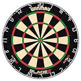 WINMAU Blade 6 Professionelle Dartscheibe mit Borsten