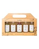 LAUX Öl Geschenkbox - 5er Set mit Olivenöl, Wallnussöl, Provence &...