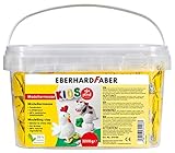 Eberhard Faber 570103 - EFAPlast Kids Modelliermasse in weiß im...