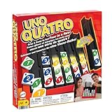 Mattel Games Uno Quatro, Steine nach Farben oder Zahlen sortieren, mit...