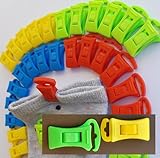Alcrea® 36 (/44) GRÖSSERE Sockenklammern für Waschmaschine und Trockner....