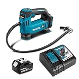Makita DMP180RT Luftpumpe 18 V Li-Ion (1 x 5,0 Ah) mit Schnellladegerät