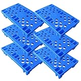 6X Leichtpalette Halbpalette, 50x30x10cm Kunststoffpalette,...