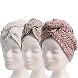 Lead Care Haarturban, Turban, Haartrockentuch, 3er Set - schnell...