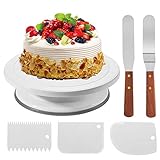 Soleebee 6-Teiliges Tortenplatte Drehbar Tortenständer Torten Dekoration...