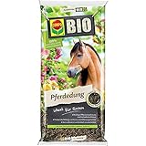 COMPO BIO Pferdedung, Rosendünger, Organischer Nährstoff-Dünger, 12 kg,...