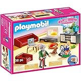 PLAYMOBIL Dollhouse 70207 Gemütliches Wohnzimmer, Mit Lichteffekt, Ab 4...