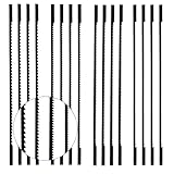 Dalephoric 16 Stück Dekupiersägeblätter Set, Feinschnitt...
