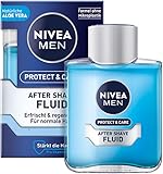 NIVEA MEN Protect & Care After Shave Fluid (100 ml), beruhigendes After...