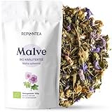 Malventee Bio Lose 100g | Malvenblätter und -blüten für Tee | Malva...