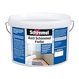 Pufas 2500 SchimmelX Anti-Schimmelfarbe Innen-Farbe mit Langzeitschutz...