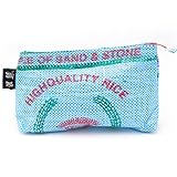 Rice & Carry Kosmetiktasche 23x14 cm - Kulturbeutel klein aus...