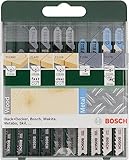Bosch Home and Garden 10tlg. Stichsägeblatt Set Wood and Metal (Holz und...