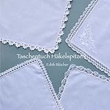Taschentuch Haekelspitzen