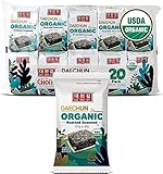 Bio-DAECHUN(Choi's1) Algen-Snacks, 20er-Pack, Original, Nori Blatt, Produkt...