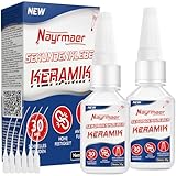 Nayrmaer Keramikkleber, 30g*2 Wasserfester Porzellankleber, Hohe Festigkeit...