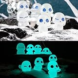 Purple Star 10 Pack Miniatur Figuren Glow In The Dark Aliens Leuchtende...