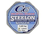 Angelschnur KONGER Cristal Clear Fluorocarbon Coated 0,12-0,50mm/150m...