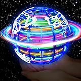 QEYIHO Fliegender Ball, Flying Orb Ball mit RGB Licht Magischer Boomerang...