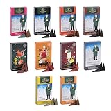 Crottendorfer Räucherkerzen 10er Pack (10 x 24 Stück) – Waldhonig,...