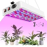 YAHAMOO 2024 Neueste YW1000 LED Grow Lampe, Pflanzenlampe LED Vollspektrum...