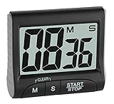 TFA Dostmann Digitaler Timer und Stoppuhr, 38.2021.01, Multifunktionstimer,...