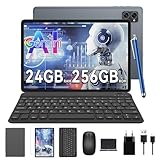 TABWEE Android 15 Tablet mit Tastatur - 24GB RAM+256GB ROM (2TB TF),...