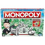 Monopoly Brettspiel, Familienspiel für Erwachsene und Kinder, 2 bis 6...