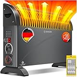 KESSER Konvektor 2000 Watt Heizgerät, 24h Timer | mit Frostwächter |...