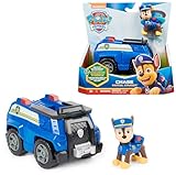 PAW PATROL, Polizei-Fahrzeug mit Chase-Figur (Sustainable Basic...