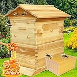 ZYJIX Bienenstock-Set Mit Schlüsselschalter, Sammelt Automatisch Honig Und...
