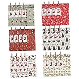 SOLUSTRE 1 Satz Geschenktasche Countdown-kalender Süßigkeitentüten...