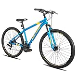 Hiland 29 Zoll Mountainbike mit Mehrspeichenräder, 482MM Aluminiumrahmen...