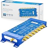 Multischalter pmse 9/8 HB-DIGITAL 2X SAT bis 8 x Teilnehmer/Receiver für...
