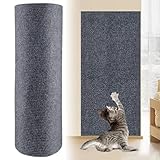 Kratzmatte Katze Wand, Kratzbrett Katze 200 x 40cm Selbstklebend Katzen...