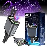 Sternenhimmel Auto Ladegerät 4 in 1 Autoladegerät Sternenhimmel Projektor...