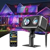 Govee Galaxy Projector, Outdoor Laser Projector für Halloween Deko, 16...