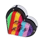 ZLXCAOB Pin Art Board 3D dreidimensionale Herzform Regenbogen Klon...