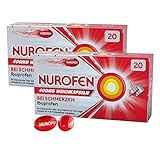 Doppelpack NUROFEN Weichkapseln 400 mg Ibuprofen bei Schmerzen - 2X so...