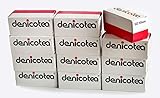 Denicotea 12 Boxen x 50 Zigarettenspitze insgesamt 600 Filter, Acryl