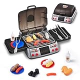 VEVOR Grill-Spielzeugset für Kinder mit Rauchgeräuschen & Licht,...