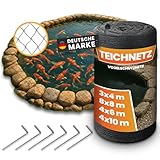 NATURIZ® Teichnetz & Vogelschutznetz robust - 15x15mm feinmaschig - UV &...