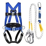 mujaxect Fallschutz Sicherheitsgurt Kletterausrüstung Absturzsicherung...